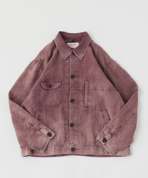 Anachronorm（アナクロノーム）の「ANACHRONORM / アナクロノーム FADED SULFUR DYED LINEN UTILITY JACKET（その他アウター）」