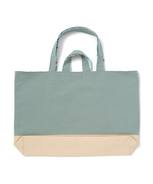 SLAP SLIP（スラップスリップ）の「恐竜はたらくくるまパッチ刺しゅうリバーシブルレッスンバッグ（ショルダーバッグ・キッズ・ネイビー/グリーン・FREE）」の19枚目の写真