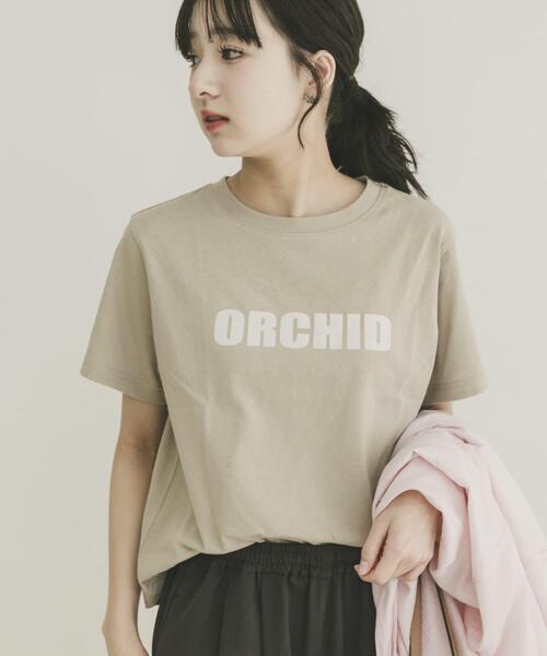 ITEMS URBANRESEARCH(アイテムズ アーバンリサーチ)の「フロッキープリントTシャツ(Tシャツ/カットソー・レディース・ライトブルー/ライトベージュ/チャコールグレー/ホワイト・FREE)」の16枚目の写真