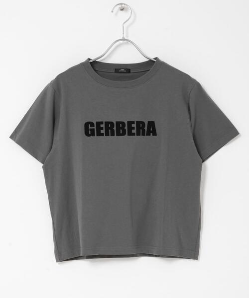 ITEMS URBANRESEARCH（アイテムズ アーバンリサーチ）の「フロッキープリントTシャツ（Tシャツ/カットソー・レディース・ライトブルー/ライトベージュ/チャコールグレー/ホワイト・FREE）」の20枚目の写真