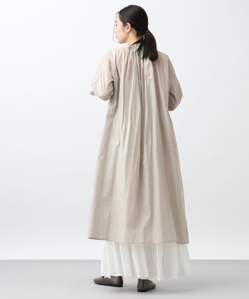 studio CLIP（スタディオクリップ）の「《natural by clip》Cメニーピンタックワンピース（ワンピース・レディース・ライトグリーン/ライトグレー/ネイビー・FREE）」の14枚目の写真