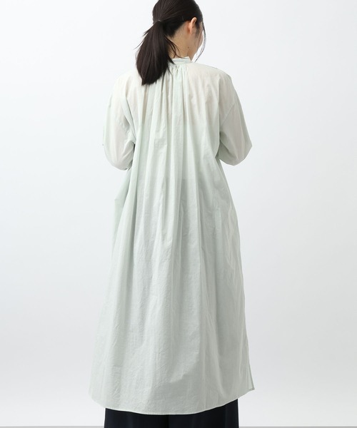 studio CLIP（スタディオクリップ）の「《natural by clip》Cメニーピンタックワンピース（ワンピース・レディース・ライトグリーン/ライトグレー/ネイビー・FREE）」の18枚目の写真