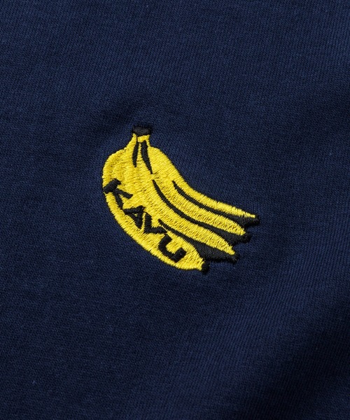 KAVU(カブー)の「KAVU/カブー OP Banana Tee/ワンポイント バナナ Tシャツ(Tシャツ/カットソー・メンズ・ホワイト/ネイビー/グレー・X-LARGE/LARGE/MEDIUM)」の14枚目の写真