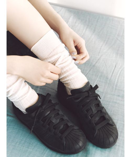 adidas（アディダス）の「【adidas Originals】SUPERSTAR ⅡW SNIDEL（スニーカー・レディース・ブラック・24.5/24/23.5/23/22.5）」の9枚目の写真