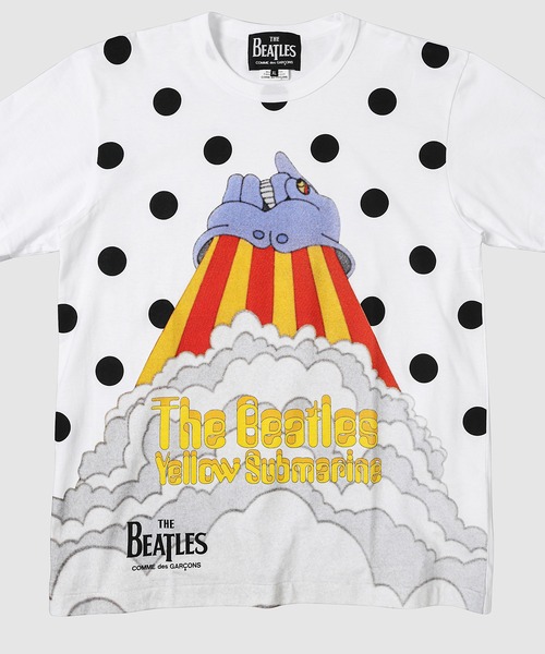 THE BEATLES 「YELLOW SUBMARINE」DOT PRINT TEE（Tシャツ/カットソー