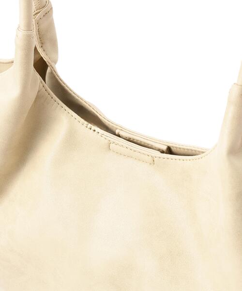 FREE'S MART（フリーズマート）の「デイリートート（トートバッグ・レディース・ベージュ/ブラック/ブラウン・ﾌﾘ-）」の7枚目の写真