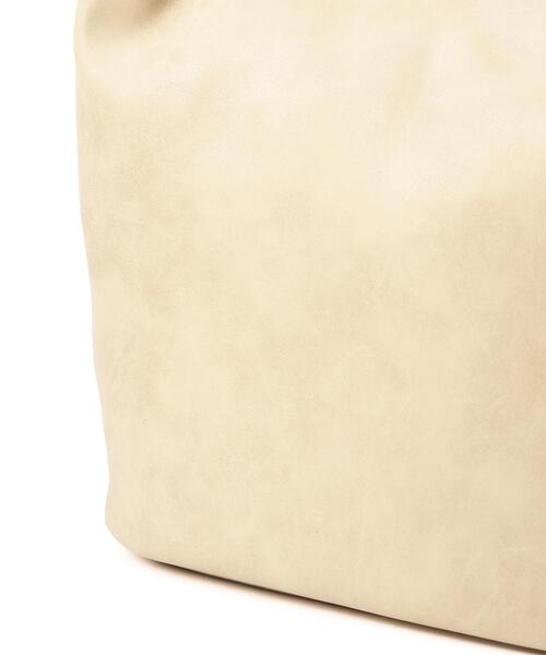 FREE'S MART（フリーズマート）の「デイリートート（トートバッグ・レディース・ベージュ/ブラック/ブラウン・ﾌﾘ-）」の6枚目の写真