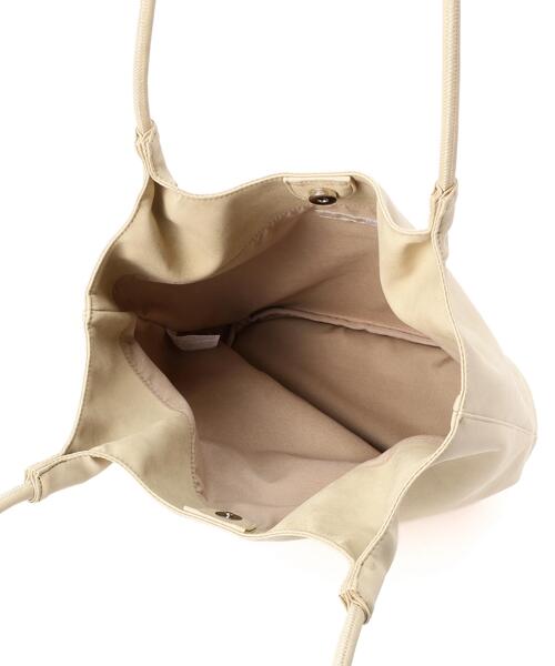 FREE'S MART（フリーズマート）の「デイリートート（トートバッグ・レディース・ベージュ/ブラック/ブラウン・ﾌﾘ-）」の5枚目の写真