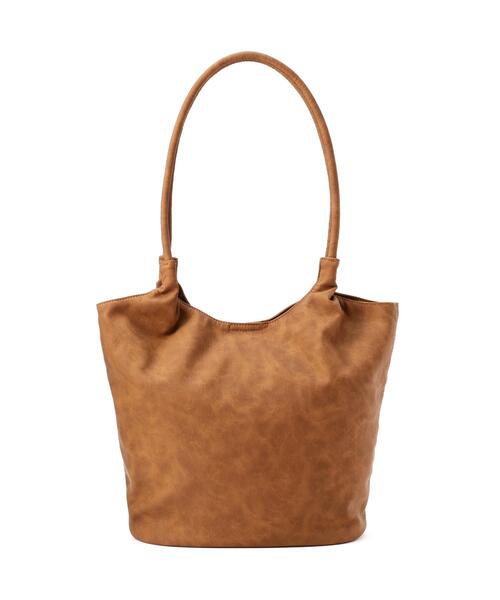 FREE'S MART（フリーズマート）の「デイリートート（トートバッグ・レディース・ベージュ/ブラック/ブラウン・ﾌﾘ-）」の4枚目の写真