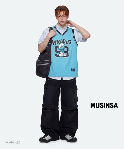 RSSC(アールエスエスシー)の「CONVERTIBLE DESTROYED CARGO DENIM PANTS - BLACK(デニムパンツ・レディース・その他・2/1)」の16枚目の写真