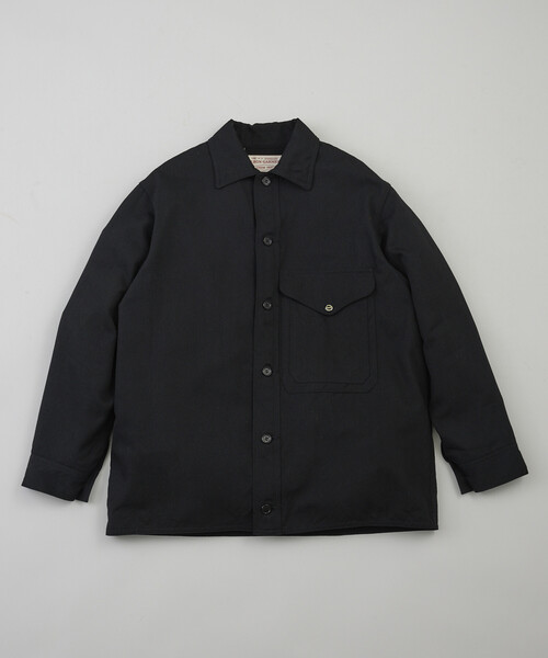 FILSON（フィルソン）の「FILSON/フィルソン 【Japan Exclusive】Mackinaw Model A : The Minimalist Produced by 金子恵治（ブルゾン・メンズ・グレー/ブラック・LARGE/MEDIUM/X-LARGE）」の2枚目の写真