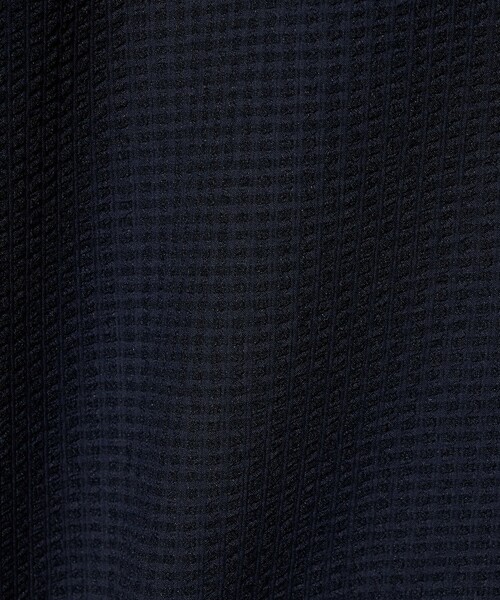 A DAY IN THE LIFE UNITED ARROWS(アデイインザライフユナイテッドアローズ)の「サッカー リラックス レギュラーカラーシャツ-吸水速乾-<A DAY IN THE LIFE>(シャツ/ブラウス・メンズ・ブラック/ホワイト/ネイビー・M/L)」の9枚目の写真