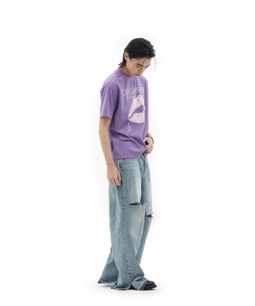 DEFGARMENTS（デフグラメンツ）の「WASHED BUCKLE DENIM PANTS [INDIGO]（デニムパンツ・レディース・その他・SMALL/MEDIUM/LARGE）」の10枚目の写真
