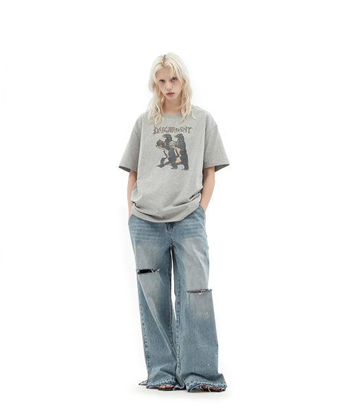 DEFGARMENTS（デフグラメンツ）の「WASHED BUCKLE DENIM PANTS [INDIGO]（デニムパンツ・レディース・その他・SMALL/MEDIUM/LARGE）」の6枚目の写真