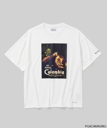 限定展開 ガチャピン・ムック Columbia/ リーディコーブ ガチャムク グラフィック ショートスリーブ Tシャツ /コロンビア