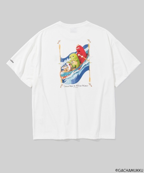 Columbia(コロンビア)の「限定展開 ガチャピン・ムック Columbia/ リーディコーブ ガチャムク グラフィック ショートスリーブ Tシャツ /コロンビア(Tシャツ/カットソー・メンズ・ブラック系その他4/ホワイト系その他2/ブラック系その他3/ブラック系その他/ホワイト系その他4/ホワイト系その他3/ホワイト系その他/ホワイト/ブラック系その他2/ブラック/ブラック系その他5/ブラック系その他7/ホワイト系その他5/ホワイト系その他6/ブラック系その他6/ホワイト系その他7/その他4/その他5/その他1/その他6/その他2/その他3・M/S/XL/L)」の8枚目の写真