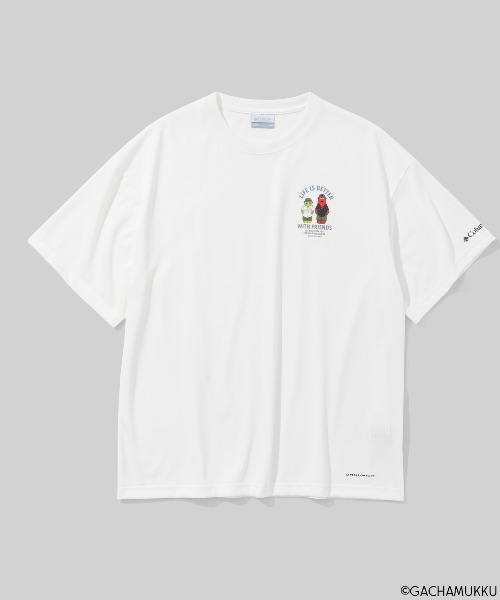 Columbia(コロンビア)の「限定展開 ガチャピン・ムック Columbia/ リーディコーブ ガチャムク グラフィック ショートスリーブ Tシャツ /コロンビア(Tシャツ/カットソー・メンズ・ブラック系その他4/ホワイト系その他2/ブラック系その他3/ブラック系その他/ホワイト系その他4/ホワイト系その他3/ホワイト系その他/ホワイト/ブラック系その他2/ブラック/ブラック系その他5/ブラック系その他7/ホワイト系その他5/ホワイト系その他6/ブラック系その他6/ホワイト系その他7/その他4/その他5/その他1/その他6/その他2/その他3・M/S/XL/L)」の9枚目の写真