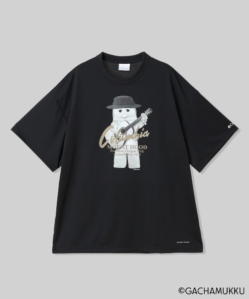 Columbia（コロンビア）の「限定展開 ガチャピン・ムック Columbia/ リーディコーブ ガチャムク グラフィック ショートスリーブ Tシャツ /コロンビア（Tシャツ/カットソー・メンズ・ブラック系その他4/ホワイト系その他2/ブラック系その他3/ブラック系その他/ホワイト系その他4/ホワイト系その他3/ホワイト系その他/ホワイト/ブラック系その他2/ブラック・M/S/XL/L）」の8枚目の写真