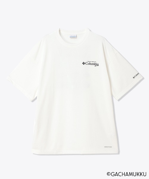 Columbia（コロンビア）の「限定展開 ガチャピン・ムック Columbia/ リーディコーブ ガチャムク グラフィック ショートスリーブ Tシャツ /コロンビア（Tシャツ/カットソー・メンズ・ブラック系その他4/ホワイト系その他2/ブラック系その他3/ブラック系その他/ホワイト系その他4/ホワイト系その他3/ホワイト系その他/ホワイト/ブラック系その他2/ブラック・M/S/XL/L）」の16枚目の写真