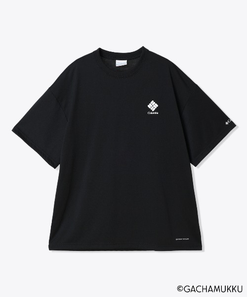 Columbia（コロンビア）の「限定展開 ガチャピン・ムック Columbia/ リーディコーブ ガチャムク グラフィック ショートスリーブ Tシャツ /コロンビア（Tシャツ/カットソー・メンズ・ブラック系その他4/ホワイト系その他2/ブラック系その他3/ブラック系その他/ホワイト系その他4/ホワイト系その他3/ホワイト系その他/ホワイト/ブラック系その他2/ブラック・M/S/XL/L）」の20枚目の写真