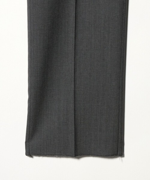 green label relaxing（グリーンレーベルリラクシング）の「GUABELLO ピンヘッド スリム ノープリーツ スーツパンツ セットアップパンツ（スーツパンツ・メンズ・グレー系/ネイビー・80/92/88/84/76/72）」の20枚目の写真