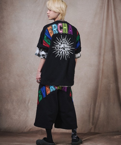 GALFY(ガルフィー)の「GALFY-おしゃぶりワンワンカラフルロゴTee(Tシャツ/カットソー・メンズ・ブラック/ホワイト・L/XL)」の18枚目の写真