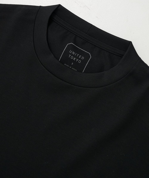 UNITED TOKYO(ユナイテッドトウキョウ)の「【幻のコットン】SEA ISLAND COTTON リラックスTシャツ |世界最高峰コットン/夏服/インナー/耐久性/形状記憶(Tシャツ/カットソー・メンズ・ダークグレー/ライトグレー/ホワイト/ブラック/ネイビー/ベージュ・1/3/2)」の12枚目の写真