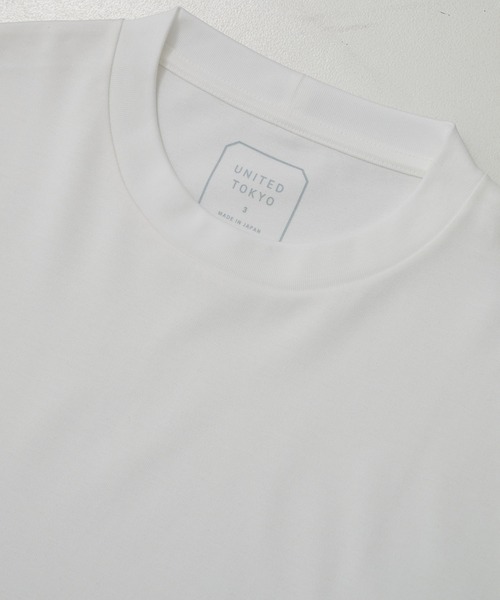 UNITED TOKYO(ユナイテッドトウキョウ)の「【幻のコットン】SEA ISLAND COTTON リラックスTシャツ |世界最高峰コットン/夏服/インナー/耐久性/形状記憶(Tシャツ/カットソー・メンズ・ダークグレー/ライトグレー/ホワイト/ブラック/ネイビー/ベージュ・1/3/2)」の8枚目の写真