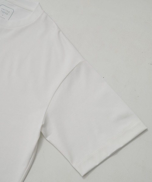 UNITED TOKYO(ユナイテッドトウキョウ)の「【幻のコットン】SEA ISLAND COTTON リラックスTシャツ |世界最高峰コットン/夏服/インナー/耐久性/形状記憶(Tシャツ/カットソー・メンズ・ダークグレー/ライトグレー/ホワイト/ブラック/ネイビー/ベージュ・1/3/2)」の9枚目の写真