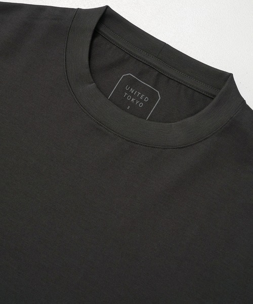 UNITED TOKYO(ユナイテッドトウキョウ)の「【幻のコットン】SEA ISLAND COTTON リラックスTシャツ |世界最高峰コットン/夏服/インナー/耐久性/形状記憶(Tシャツ/カットソー・メンズ・ダークグレー/ライトグレー/ホワイト/ブラック/ネイビー/ベージュ・1/3/2)」の16枚目の写真