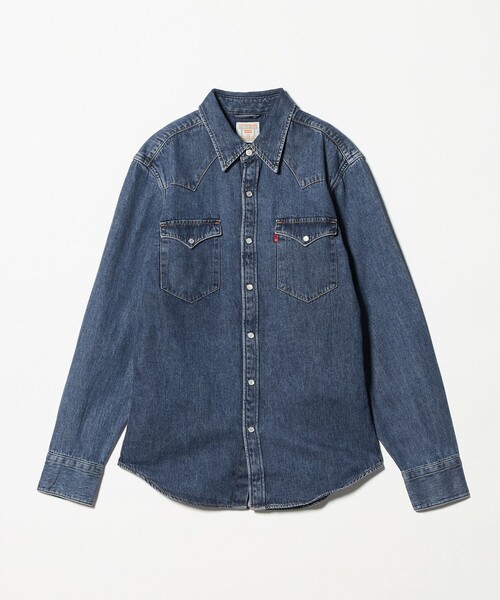 Levi's(リーバイス)の「<Levi's>スタンダードウエスタン シャツ(シャツ/ブラウス・レディース・コバルトブルー・S)」の8枚目の写真