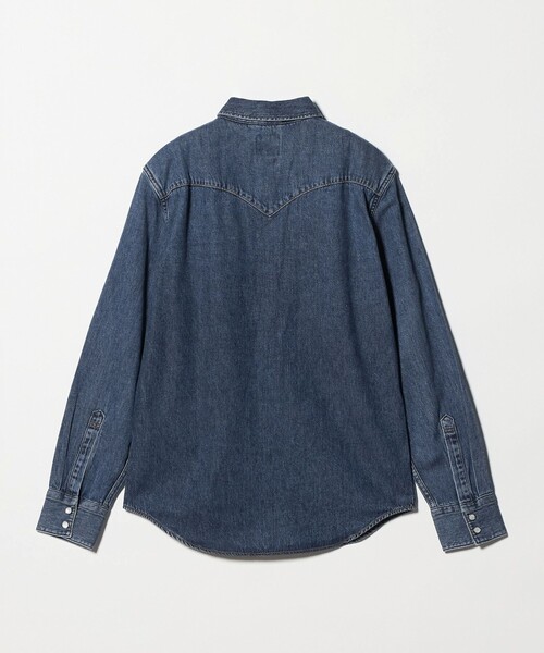 Levi's(リーバイス)の「<Levi's>スタンダードウエスタン シャツ(シャツ/ブラウス・レディース・コバルトブルー・S)」の9枚目の写真