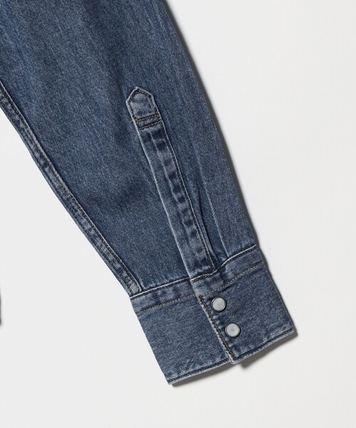 Levi's(リーバイス)の「<Levi's>スタンダードウエスタン シャツ(シャツ/ブラウス・レディース・コバルトブルー・S)」の11枚目の写真