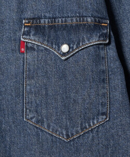 Levi's(リーバイス)の「<Levi's>スタンダードウエスタン シャツ(シャツ/ブラウス・レディース・コバルトブルー・S)」の12枚目の写真