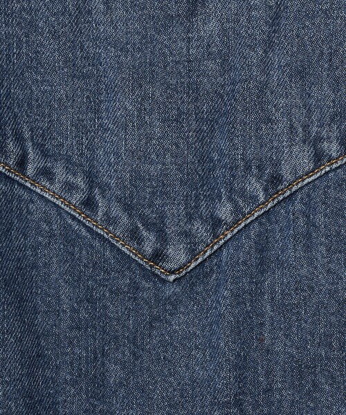 Levi's(リーバイス)の「<Levi's>スタンダードウエスタン シャツ(シャツ/ブラウス・レディース・コバルトブルー・S)」の16枚目の写真