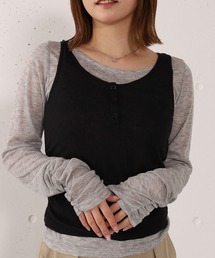タンクレイヤードカットアンサンブル