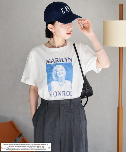 セール】マリリン・モンロー RETRO プリントTシャツ（Tシャツ