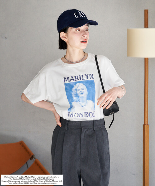 セール】マリリン・モンロー RETRO プリントTシャツ（Tシャツ