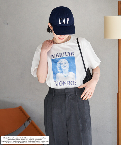 セール】マリリン・モンロー RETRO プリントTシャツ（Tシャツ