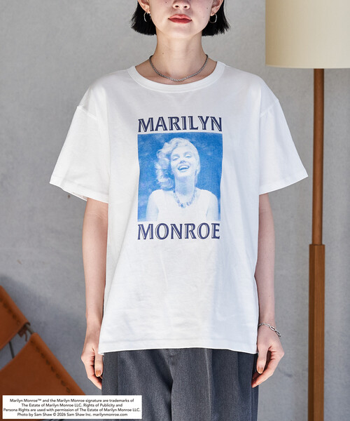 セール】マリリン・モンロー RETRO プリントTシャツ（Tシャツ