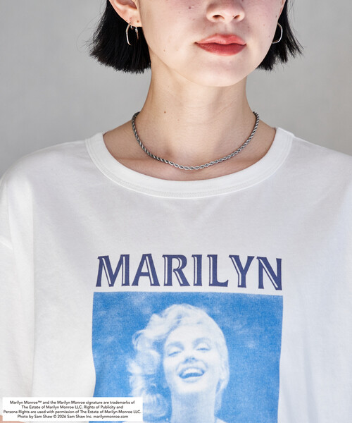セール】マリリン・モンロー RETRO プリントTシャツ（Tシャツ
