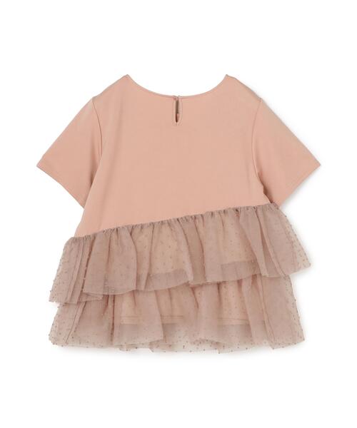 NATURAL BEAUTY BASIC(ナチュラルビューティーベーシック)の「チュールティアードカットソー(Tシャツ/カットソー・レディース・ベージュ/ブラック/オフホワイト・FREE)」の21枚目の写真
