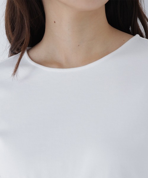 NATURAL BEAUTY BASIC(ナチュラルビューティーベーシック)の「チュールティアードカットソー(Tシャツ/カットソー・レディース・ベージュ/ブラック/オフホワイト・FREE)」の13枚目の写真