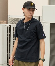 Champion | Champion/チャンピオン ロゴワッペン クルーネック 半袖ポケットTシャツ 2026年 夏 夏服(Tシャツ/カットソー)