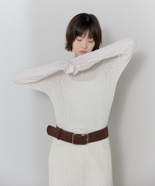 leimn（レイムン）の「レースバックオープンワンピ（ワンピース・レディース・ブラック/アイボリー・FREE）」の6枚目の写真