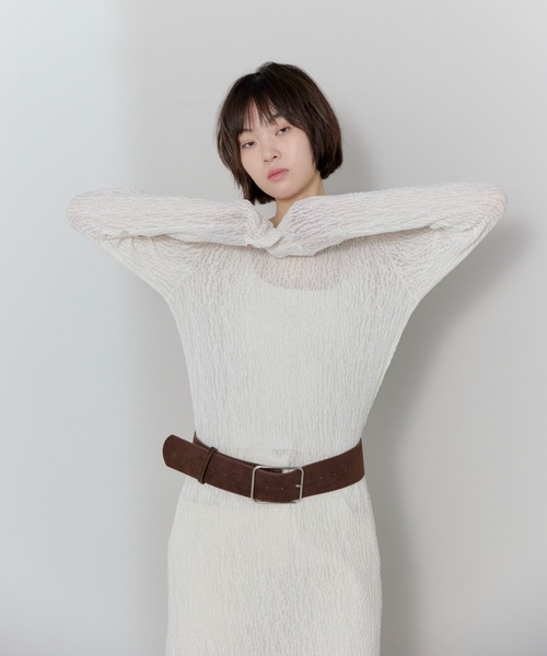 leimn（レイムン）の「レースバックオープンワンピ（ワンピース・レディース・ブラック/アイボリー・FREE）」の7枚目の写真