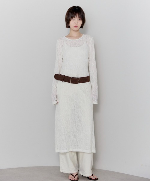 leimn（レイムン）の「レースバックオープンワンピ（ワンピース・レディース・ブラック/アイボリー・FREE）」の17枚目の写真