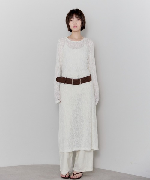 leimn（レイムン）の「レースバックオープンワンピ（ワンピース・レディース・ブラック/アイボリー・FREE）」の18枚目の写真