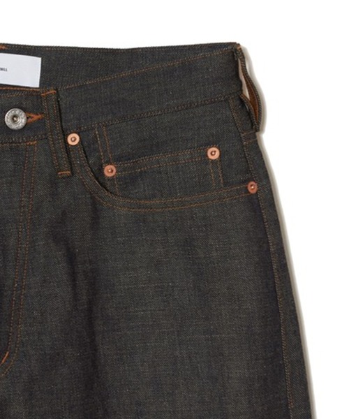 SUGARHILL（シュガーヒル）の「MODERN DENIM PANTS WIDE CUT（デニムパンツ・メンズ・インディゴブルー・34/32/30/28）」の5枚目の写真