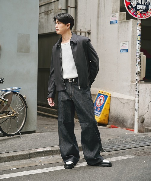 SUGARHILL(シュガーヒル)の「MODERN DENIM PANTS WIDE CUT(デニムパンツ・メンズ・インディゴブルー・34/32/30/28)」の10枚目の写真